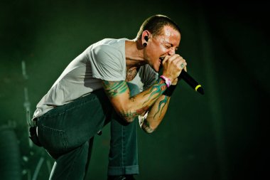 Chester Bennington Chester Bennington en plein Live